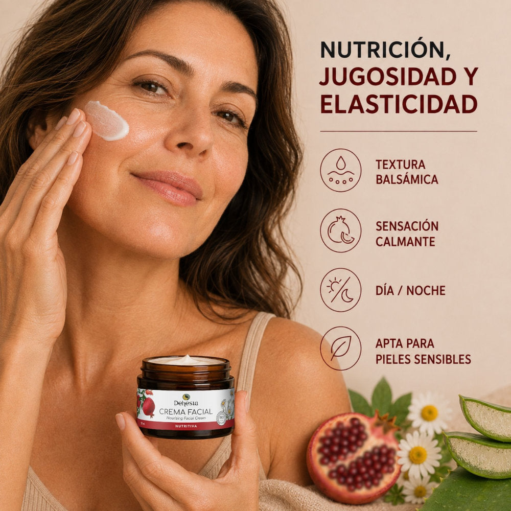 Crema Facial Nutritiva Bio | Piel Seca, Mixta, Madura 50ml_2