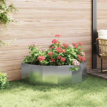 Jardinera Plateado 120 X 60 X 35 Cm Acero Galvanizado_3