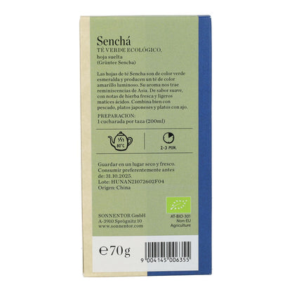 Chá verde Senchá Eco 70g Sonnentor