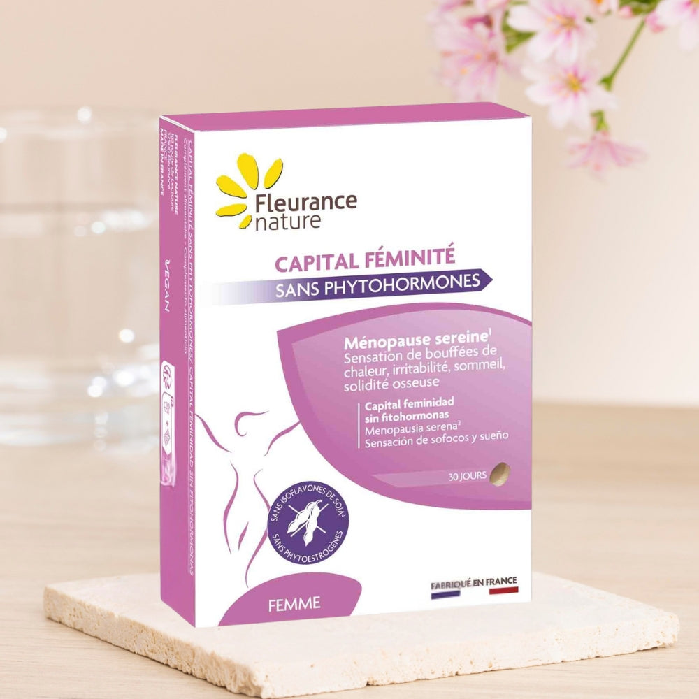 Capital Feminidad Sin Fito Hormona Fleurance Nature 60 Comprimidos_1