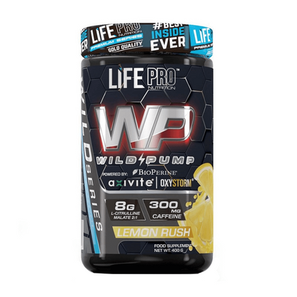 Wild Pump - 400g - Limon - Pre Entreno - Lifepro_0