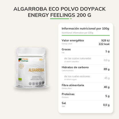 Información nutricional