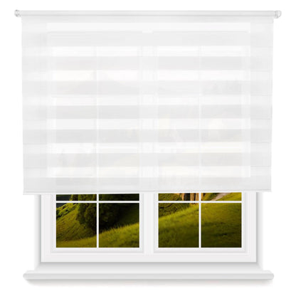 Estor Blanco 100x250cm Enrollable Día/noche Wellhome_0