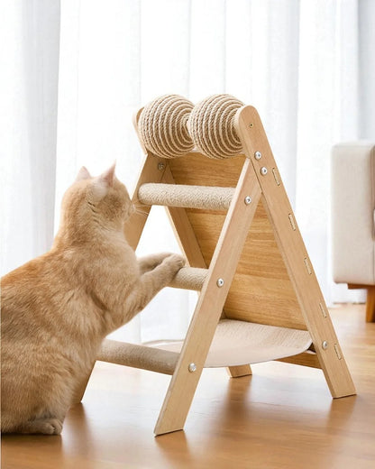 Trípode De Juego Para Gatos Costa Con Diseño Estable Y Funcional Althea Living 61x21x11.5cm_4