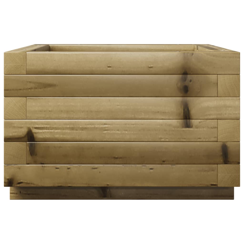 Jardinera Madera De Pino Impregnada 40x40x26,5 Cm_5