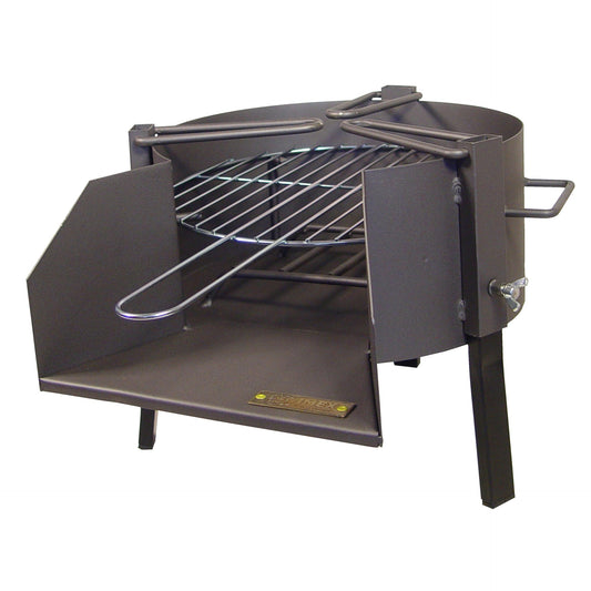 Grelhador de mesa com grelha galvanizada - vários tamanhos