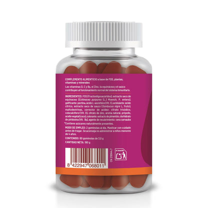 Gomas de imunidade, Soria Natural, 60 comprimidos