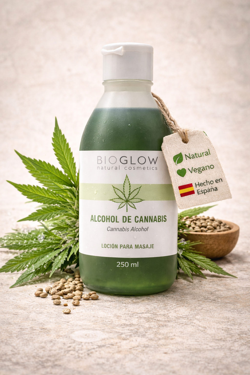 Alcohol de Cannabis Natural SYS 250 ml | Tónico Corporal Refrescante | Confort para Piernas y Músculos Cansados_3