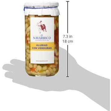 Feijão com legumes El Navarrico frasco 720 ml