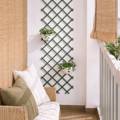 Celosia Extensible Pvc Trelliflex 1x3 M Verde Nortene_2