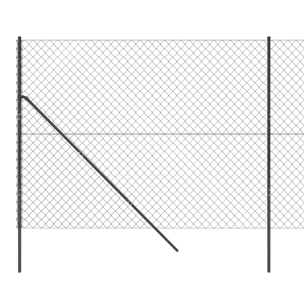 Cerca De Alambre Gris Antracita 2x10 M / Vetonek_3