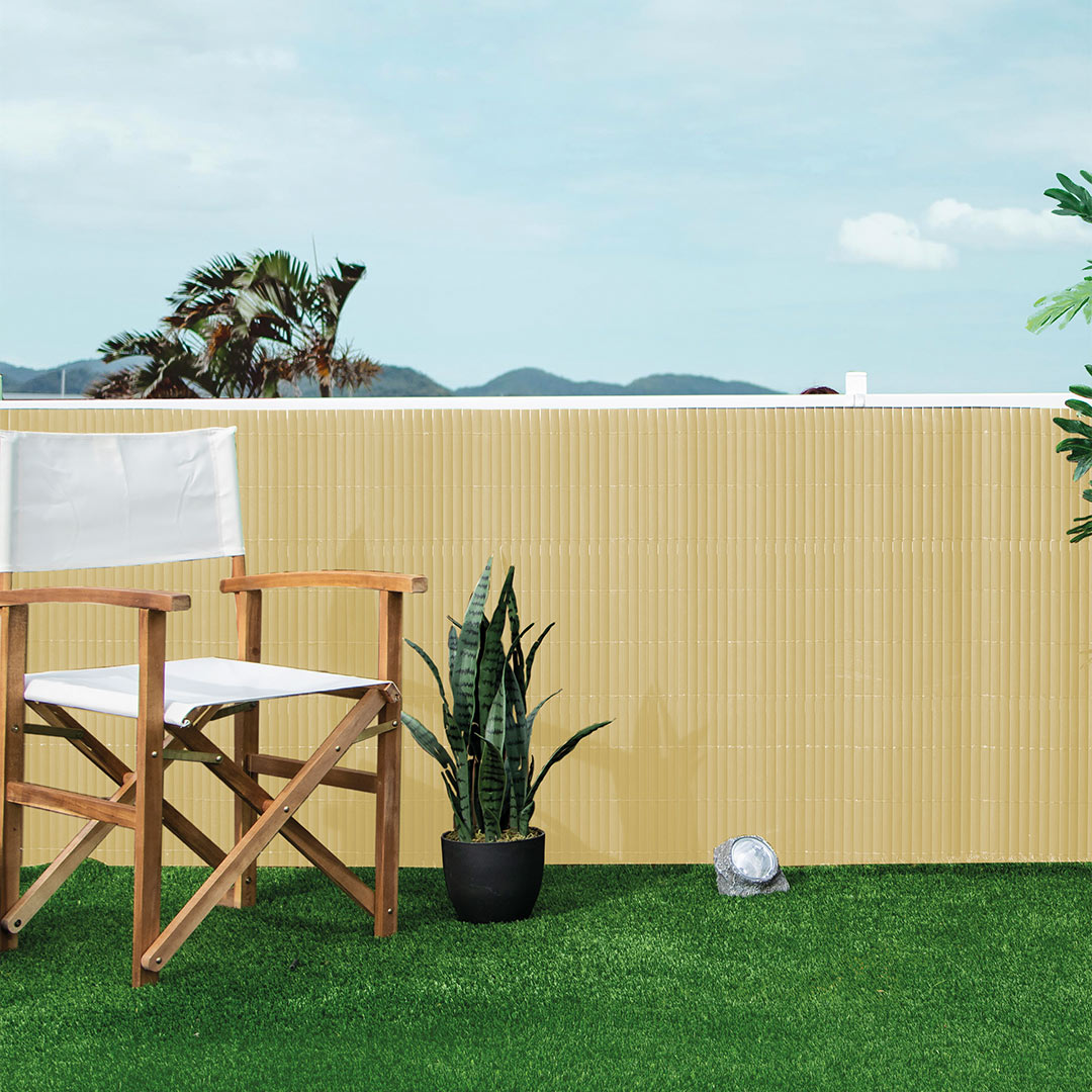 Cañizo Pvc Lite Doble Cara 16 Mm 2x3 M Caña_2