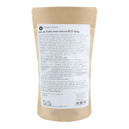 Mistura de frutos secos naturais ECO Planeta Huerto 250 g
