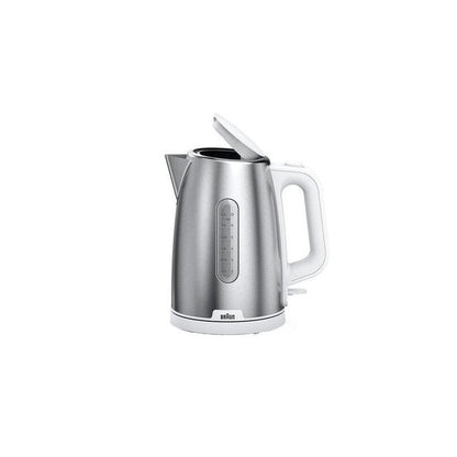 Tetera Eléctrica Braun Wk 1500 1,7 L 2200 W Acero Inoxidable, Blanco_2
