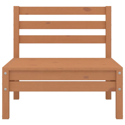 Juego Muebles De Jardín 4 Pzas Madera Maciza Pino Marrón Miel / Vetonek_4