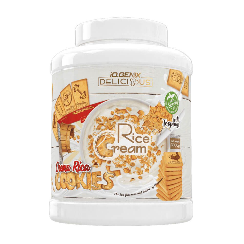 Rice Cream (crema De Arroz) - 3kg - Crema Rica Cookies - Harina De Arroz - Io.genix_0