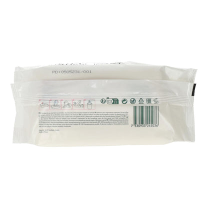 Toalhitas Húmidas com Aloe Vera Naty 56 unidades