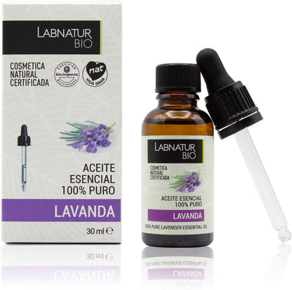 Aceite Esencial de Lavanda 100% Puro Labnatur Bio 30 ml | Piel, Masajes y Difusor | Aroma Relajante | Vegano_2