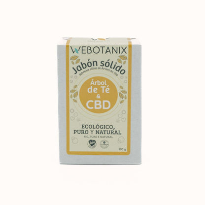Sabonete Sólido Bio CBD WeBotanix 100 g CBD e Aloé Vera