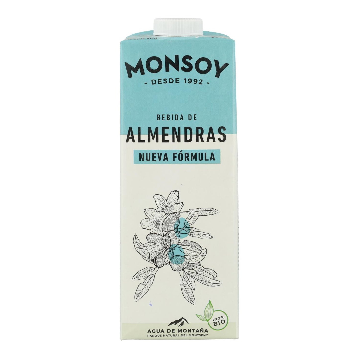 Bebida de Amêndoa Biológica Monsoy 1 L