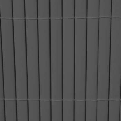 Cañizo Pvc Doble Cara| 1,5x3 M| Color Gris| Lamas 11 Mm| Composición 100% Pvc| Bridas Sujeción Incluidas_2