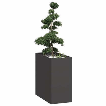 Jardinera Acero Negro 40x80x80 Cm_1