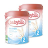 Embalagem de 2 leites de transição Primea 2 (6 a 12 meses) Biológico, 800 g Babybio
