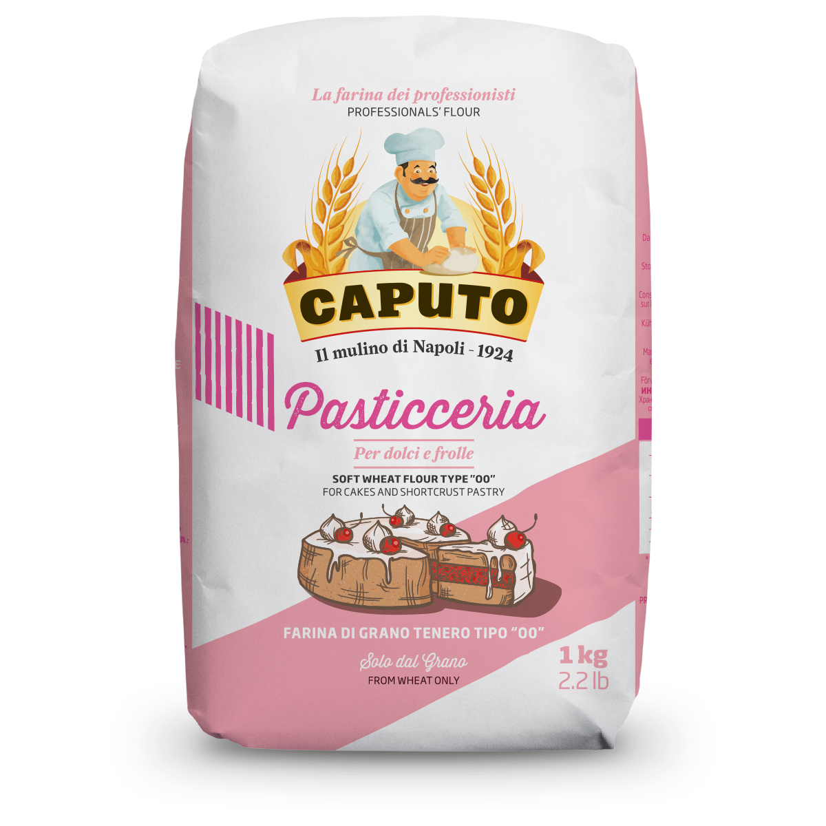 Farinha de Pasticceria tipo 00 Caputo 1 Kg