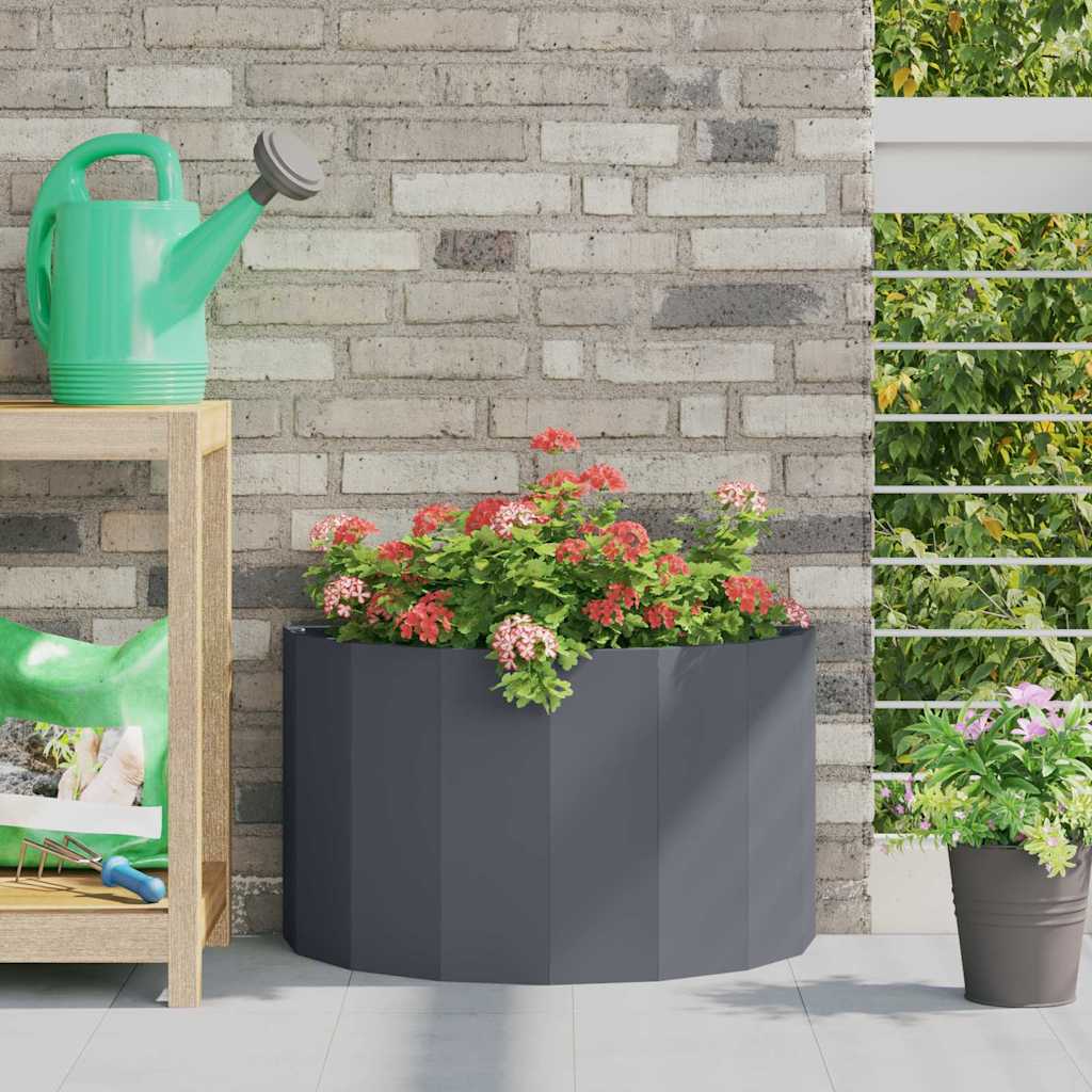 Jardinera Antracita 60 X 30 X 35 Cm Acero_1