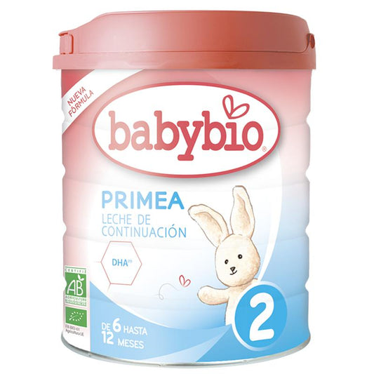 Leite de transição Primea 2 (6 a 12 meses) biológico 800g Babybio