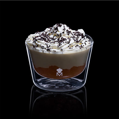 Bol Mediano Mixology De 400ml De Doble Pared En Borosilicato Masterpro_1