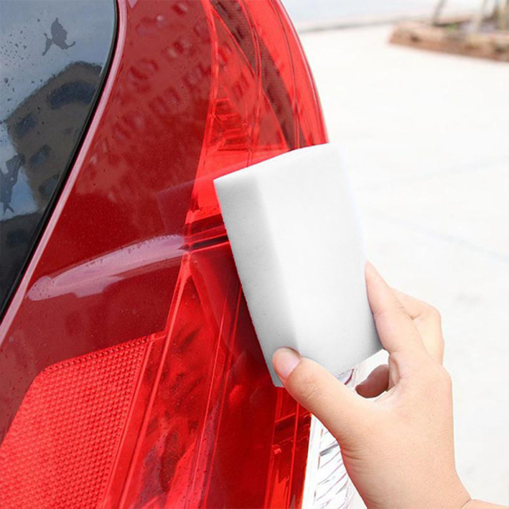 5 Esponjas Mágicas De Melamina Especial Para El Cuidado Del Coche. Limpieza Solo Con Agua, Sin Químicos Ni Detergentes_1