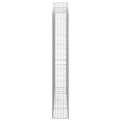 Cestas De Gaviones 3 Uds Forma De Arco Hierro 200x30x200/220 Cm_4