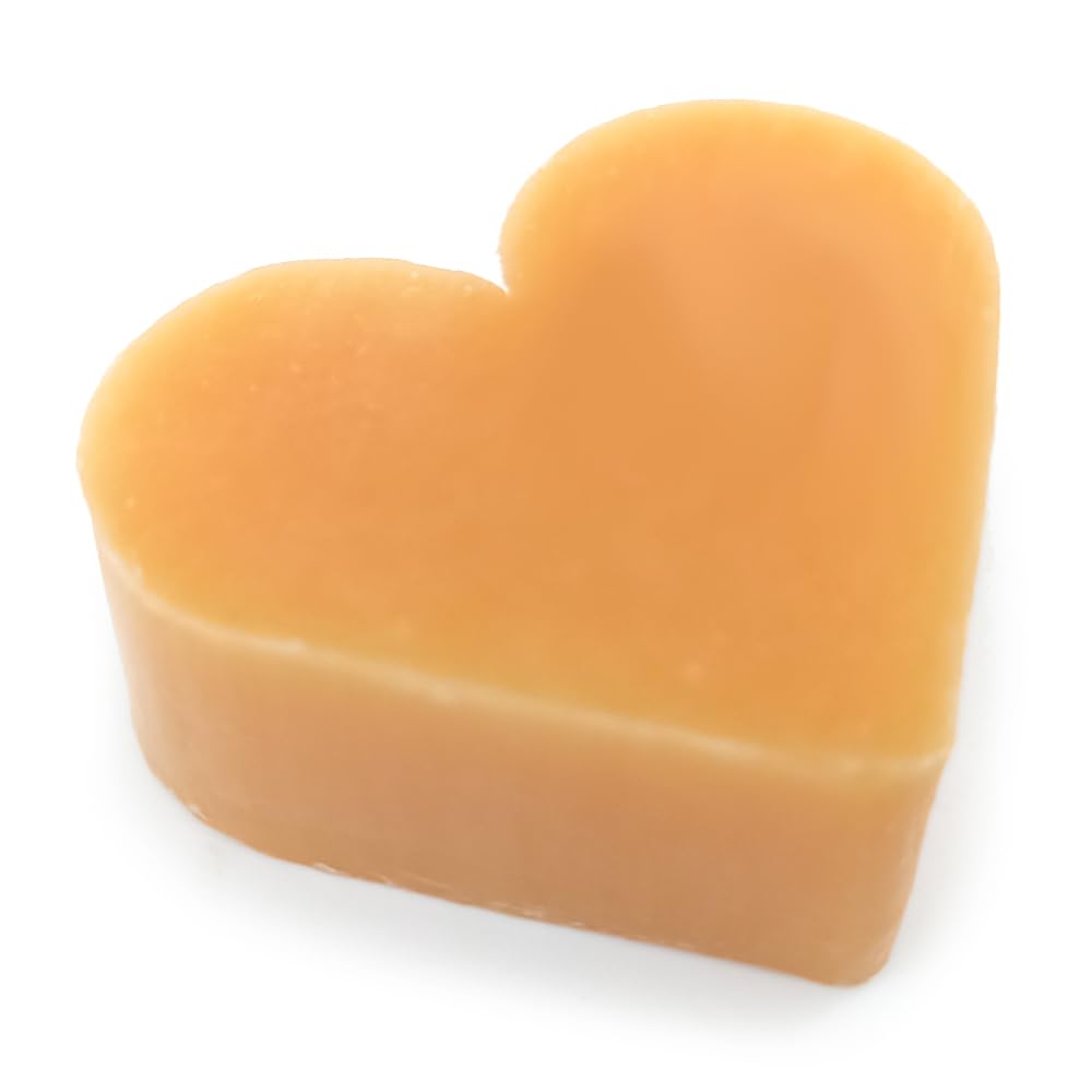 Bolsa Organza Con 2 Jabones - Aroma Naranja Y Jengibre - Jabón Glicerina Con Forma De Corazón - Detalle Para Invitados_1