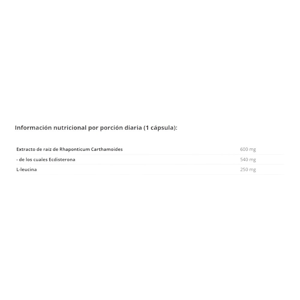 Ultra Ecdysterone + Leucine 60 Caps_1