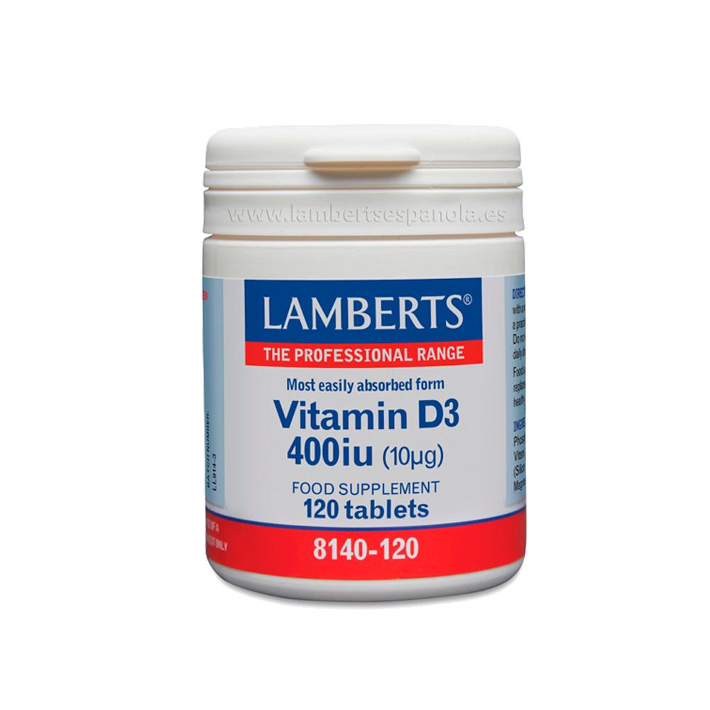 Vitamina D 400 UI, Lamberts