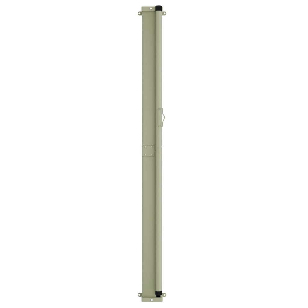Vidaxl Toldo Lateral Retráctil De Jardín Crema 140x300 Cm_4