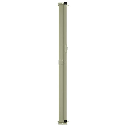 Vidaxl Toldo Lateral Retráctil De Jardín Crema 140x300 Cm_4