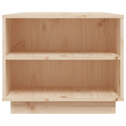 Mesa De Centro De Madera Maciza De Pino 90x49x40,5 Cm_4