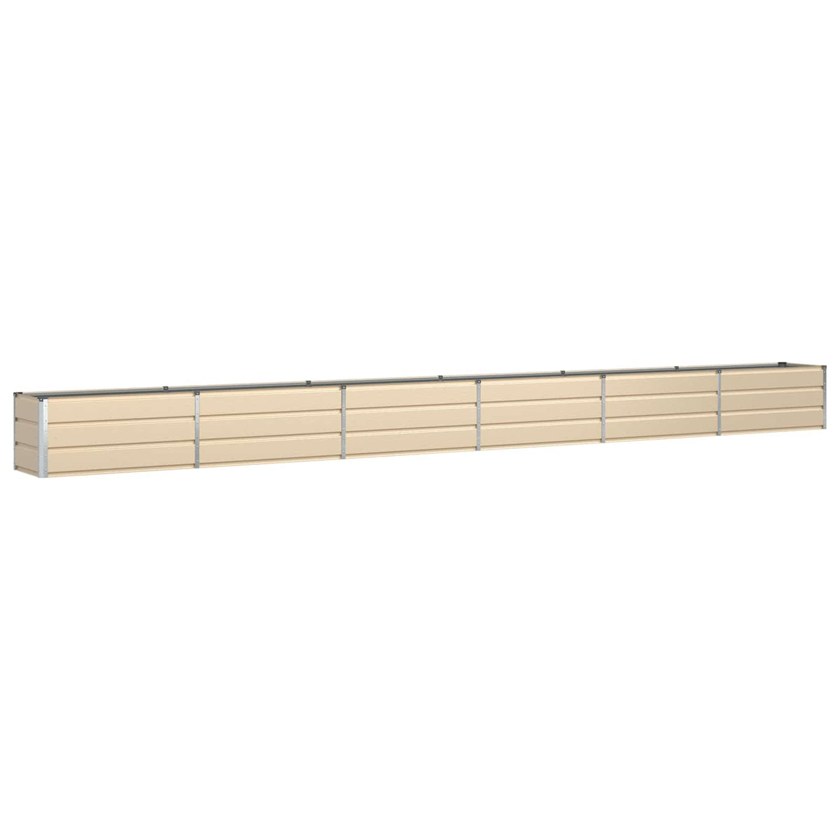Jardinera Marfil 580 X 50 X 45 Cm Acero Galvanizado_0