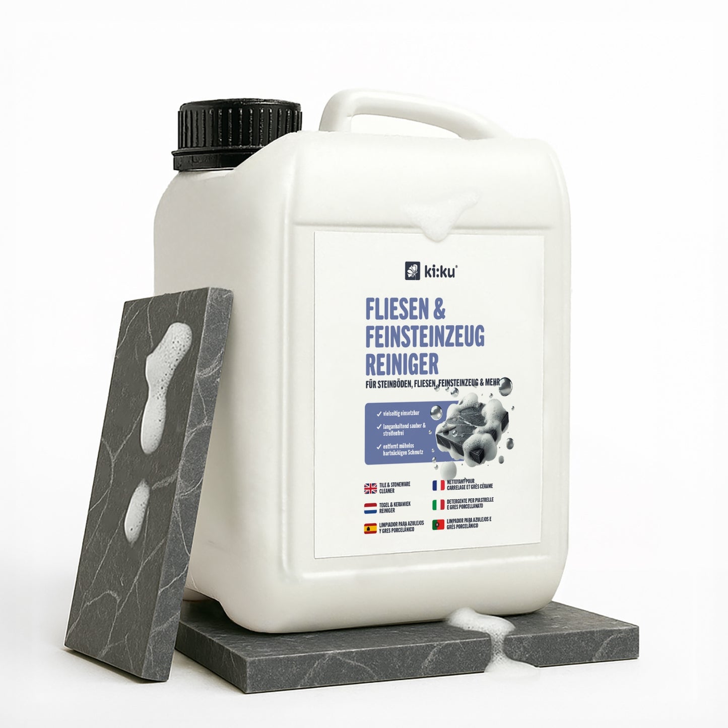 Limpiador Para Azulejos Y Gres Porcelánico - Ki:ku - 2,5 L_0