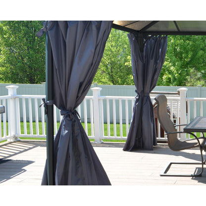 Conjunto de cortinas para gazebo gazebo Martinica 5000 + Milano 4300 Canopia da Palram