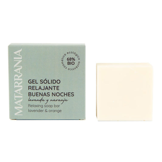 Matarrania Good Night Gel de banho sólido orgânico 120 ml