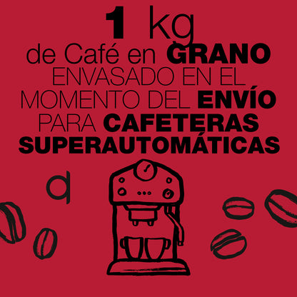 Cafe Sin Intermediarios Café Brasil Abrazos En Grano Para Superautomática 1 Kg_1