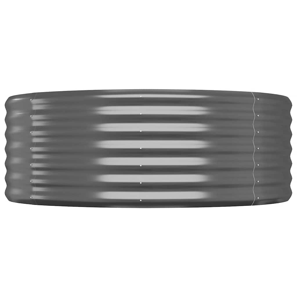 Jardinera Arriate Acero Galvanizado Antracita 322x100x36cm_3