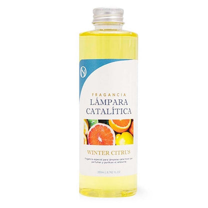 Fragancia Para Lámpara Catalítica Aroma Winter Citrus (500ml) - Elimina Malos Olores, Perfuma Y Limpia El Ambiente_1