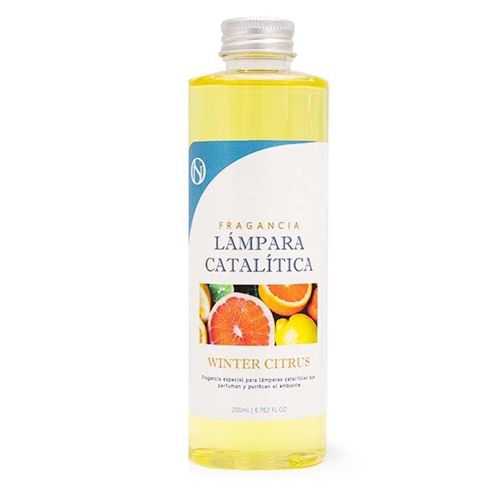 Fragancia Para Lámpara Catalítica Aroma Winter Citrus (200ml) - Elimina Malos Olores, Perfuma Y Limpia El Ambiente_1