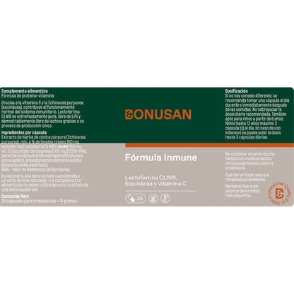 Bonusan Immune Formula 30 cápsulas gastrorresistentes