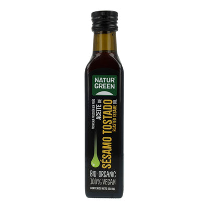 Óleo de Sésamo Torrado Biológico NaturGreen 250 ml