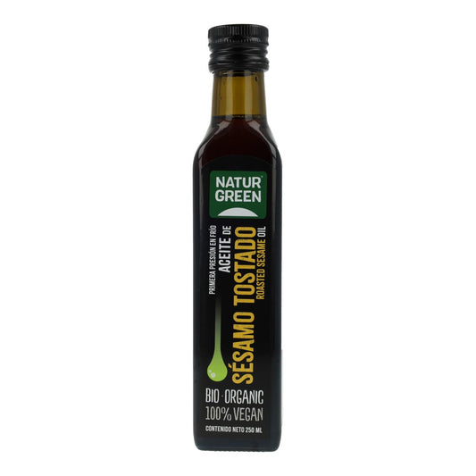 Óleo de Sésamo Torrado Biológico NaturGreen 250 ml